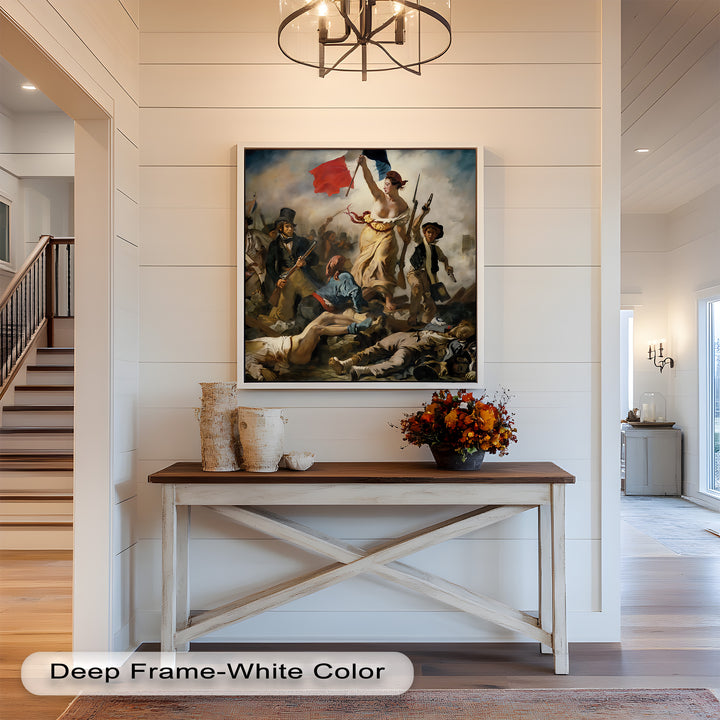 Liberty Leading the People – Classicism Oil Painting