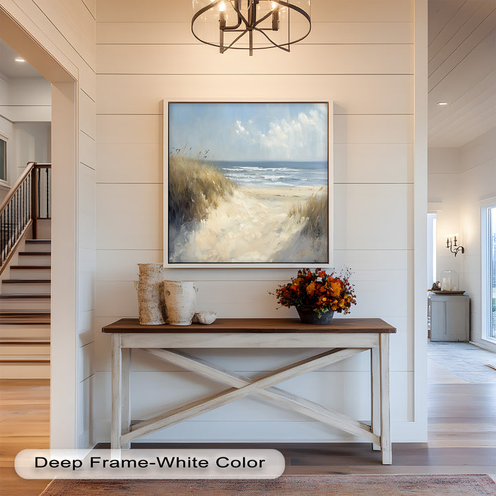 Coastal Breeze – Beach Oil Painting