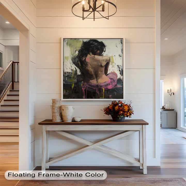 Whispers of Silence – Contemporary Figurative Nude Oil Painting