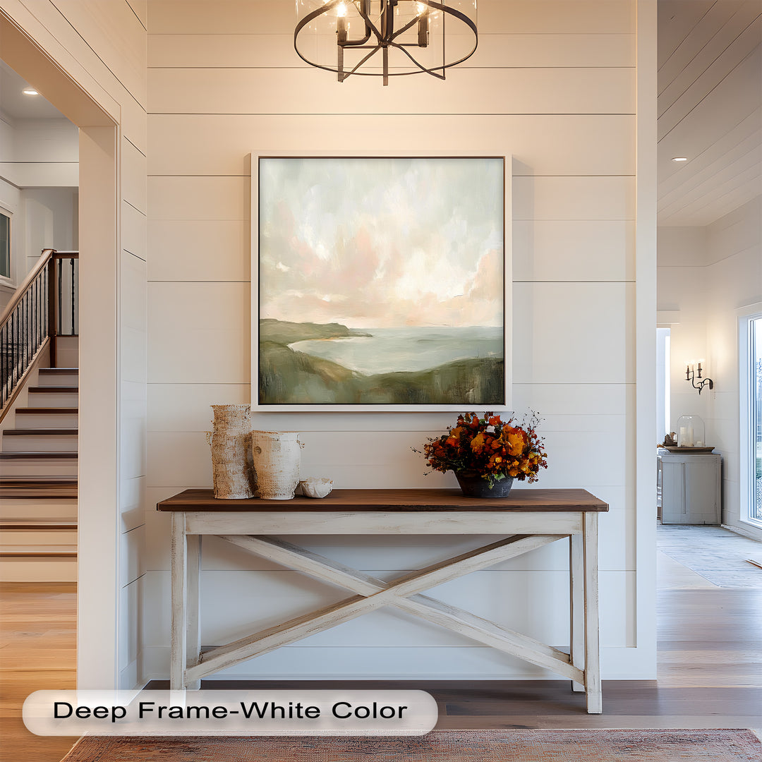 Sunset Oil Painting – Seascape Wall Art