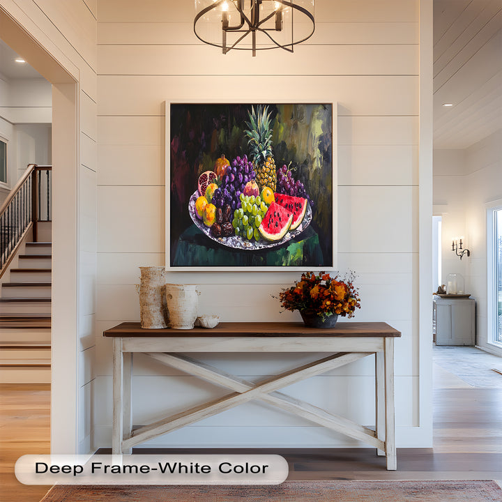 Exotic Fruit Kitchen Decor –  Still Life Oil Painting