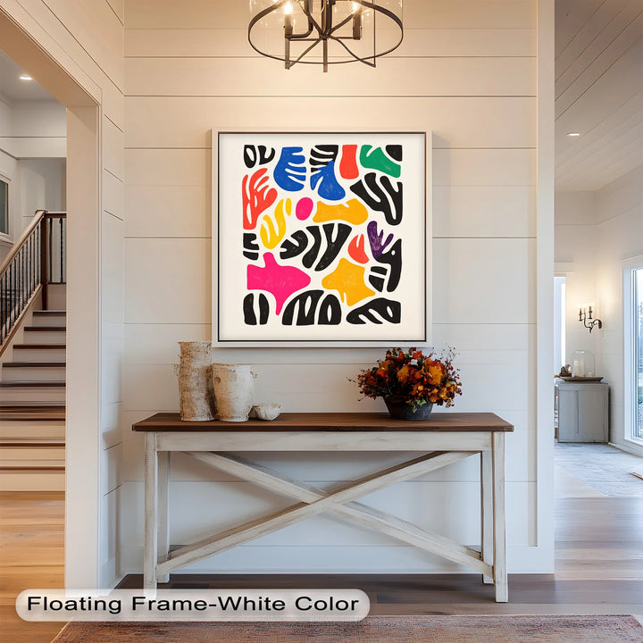 Chromatic Rhythm – Abstract Fauvist Oil Painting - MyPhotoStation