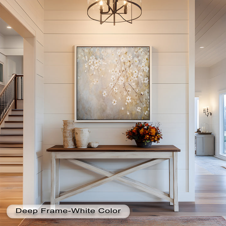Delicate Blossom Branch – Floral Oil Paintings
