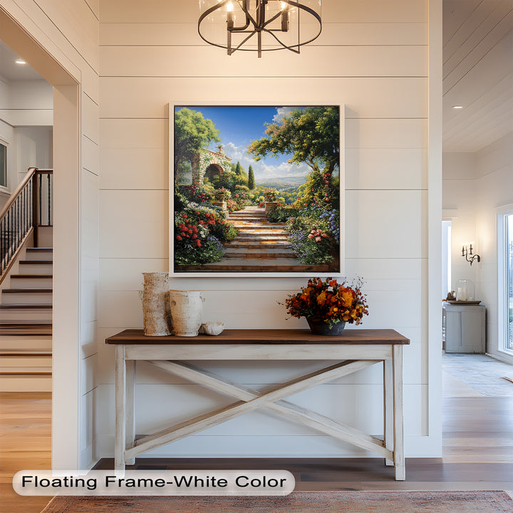 Garden of Eternal Bloom – Renaissance Oil Painting