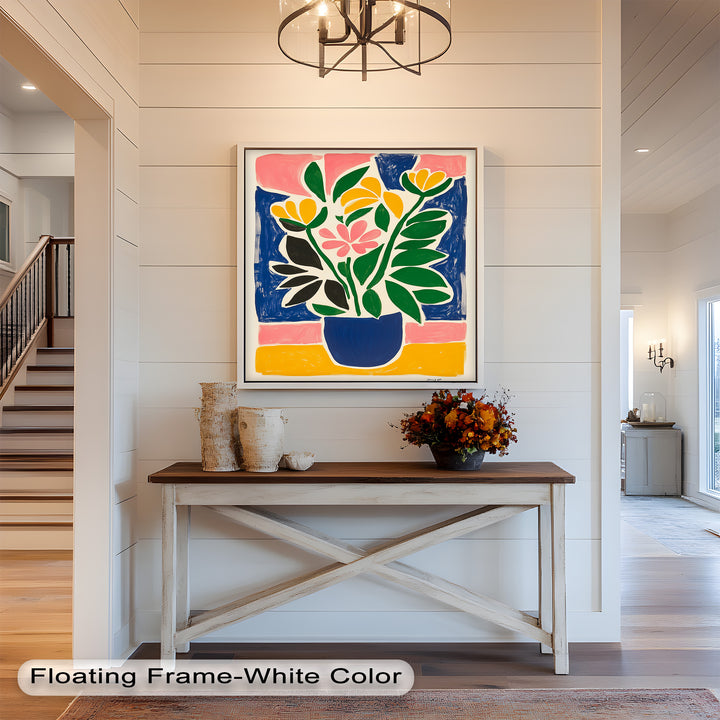 Vibrant Vase Composition – Modern Fauvist Oil Painting