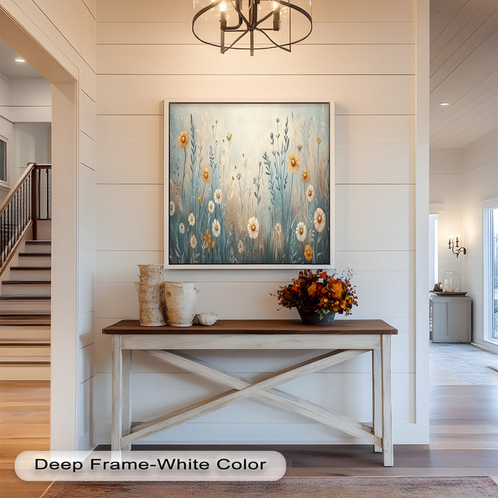 Wildflower Whimsy – Floral Oil Painting