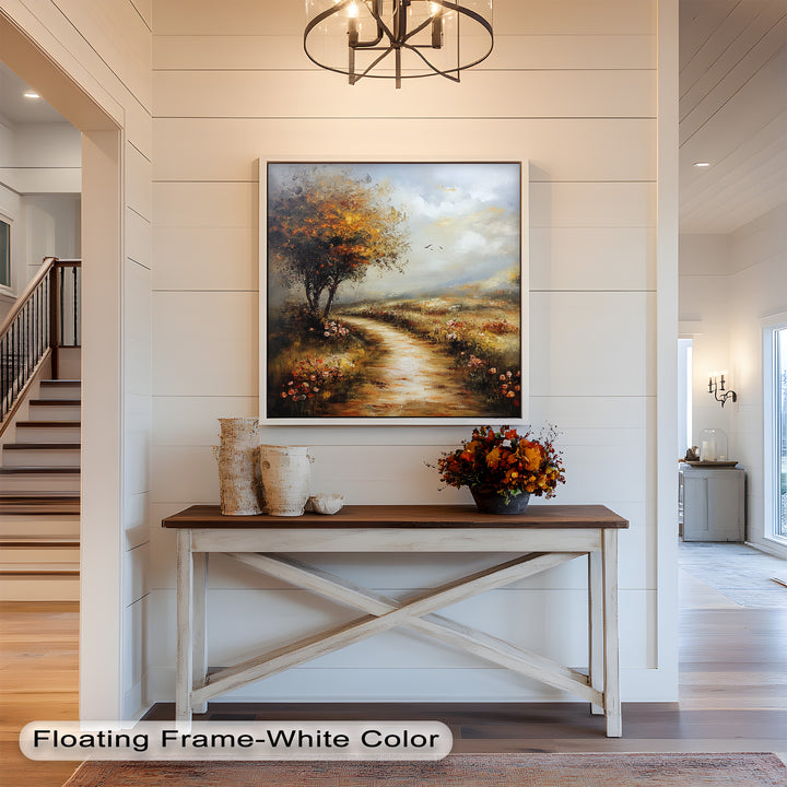 Winding Path Landscape - Impressionism Oil Painting