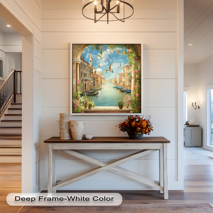 Venice Seaside – Stunning Italian Oil Painting