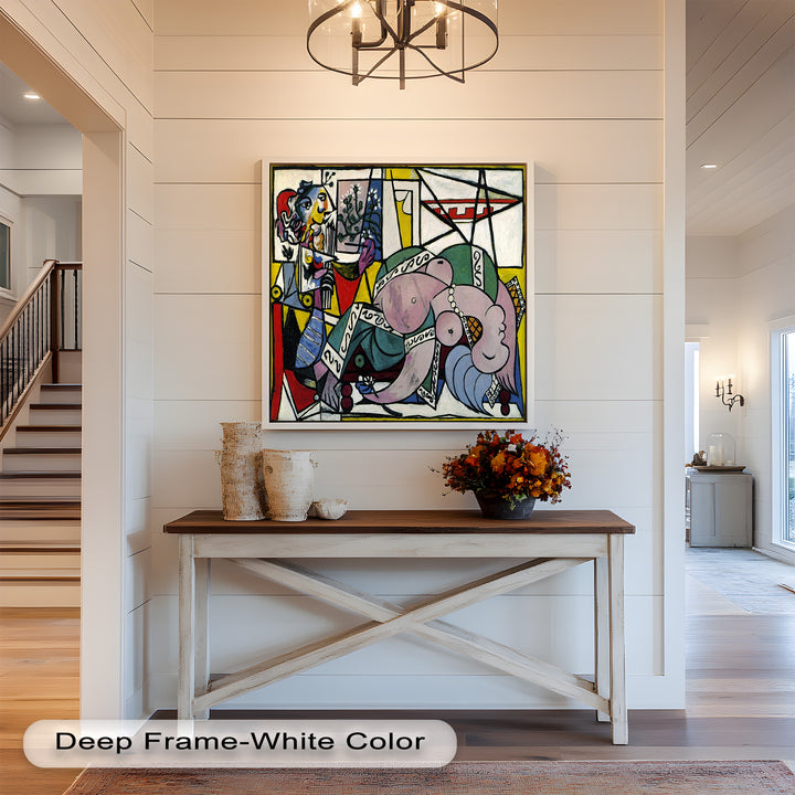 Reclining Muse – Cubist Expression of Sensuality Picasso Oil Painting
