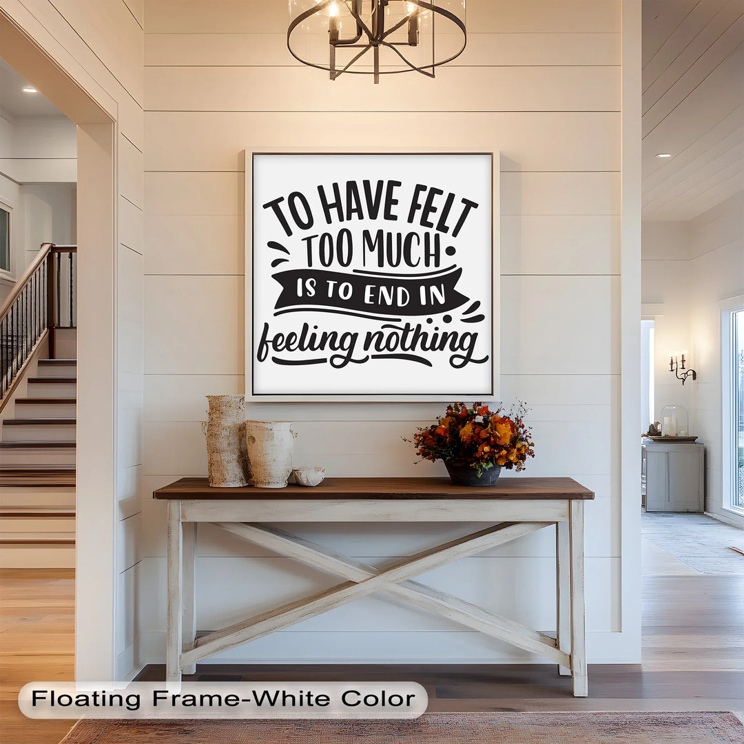 To Have Felt Too Much – Emotional Oil Painting - MyPhotoStation