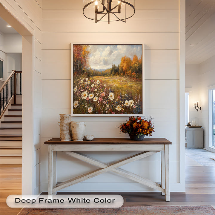 Meadow Bliss – Wildflower Oil Painting
