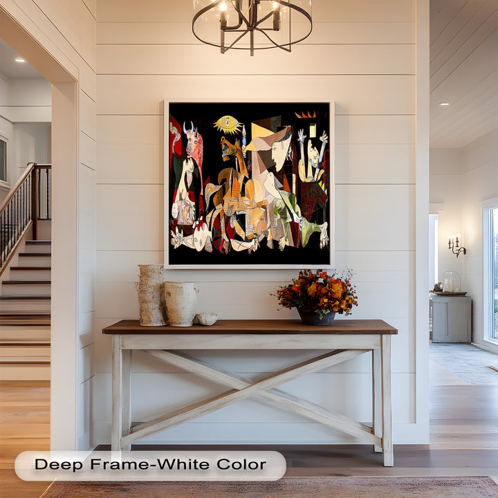 The Cry of Chaos – War and Anguish in Picasso Oil Painting