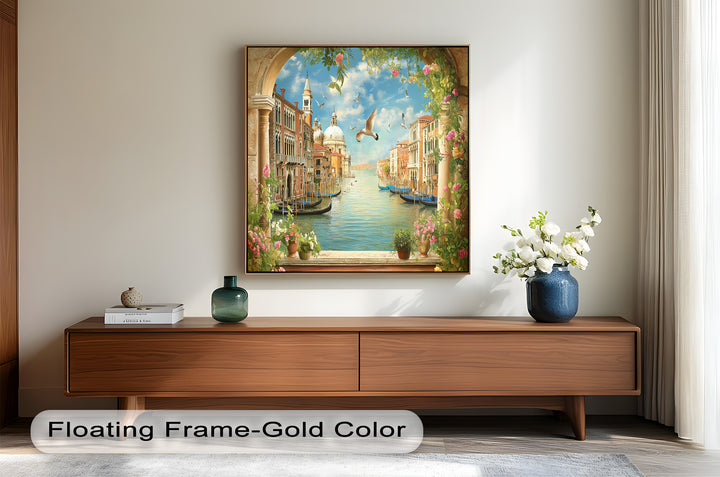 Venice Seaside – Stunning Italian Oil Painting