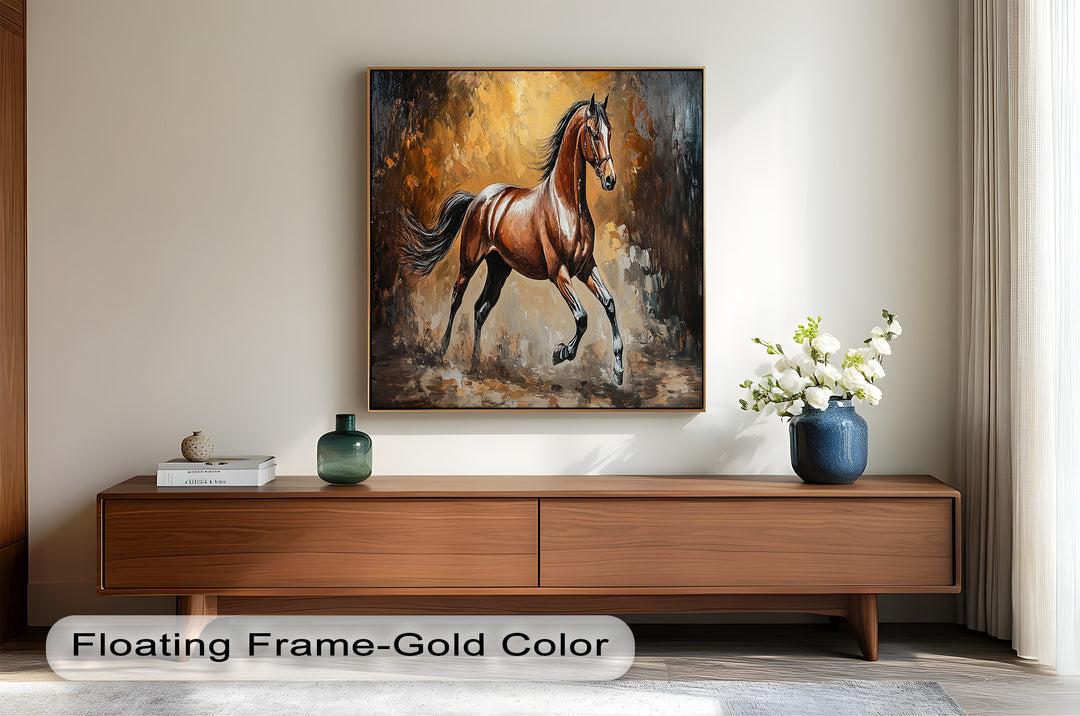 Majestic Horse – Modern Oil Painting