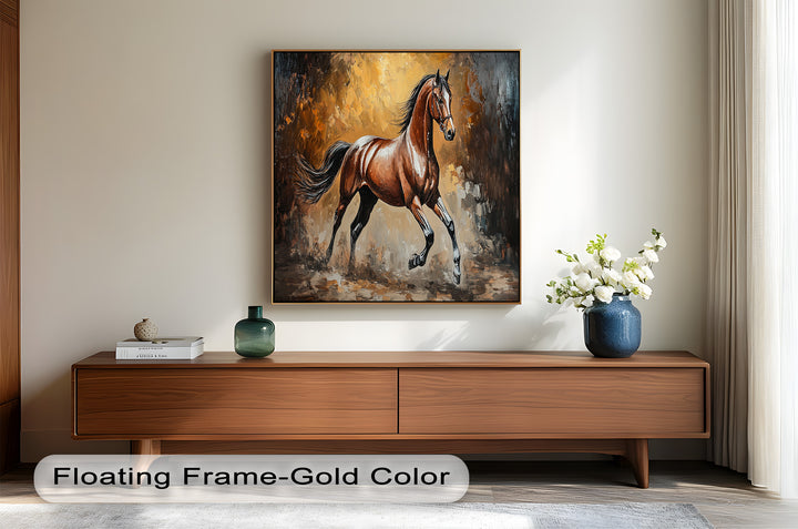 Majestic Horse – Modern Oil Painting