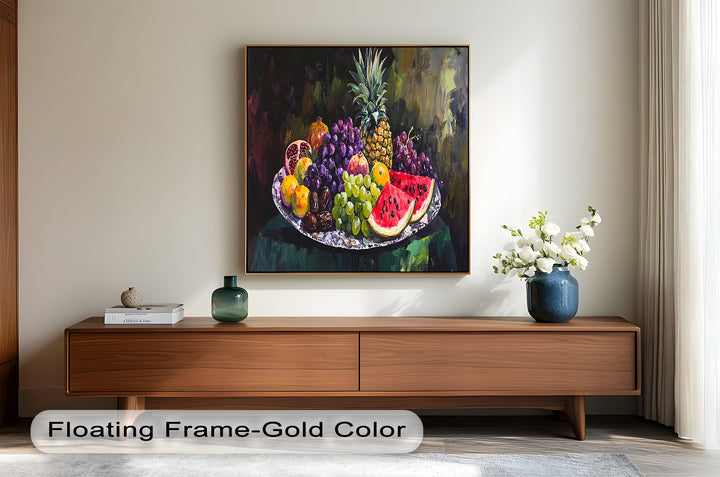 Exotic Fruit Kitchen Decor –  Still Life Oil Painting