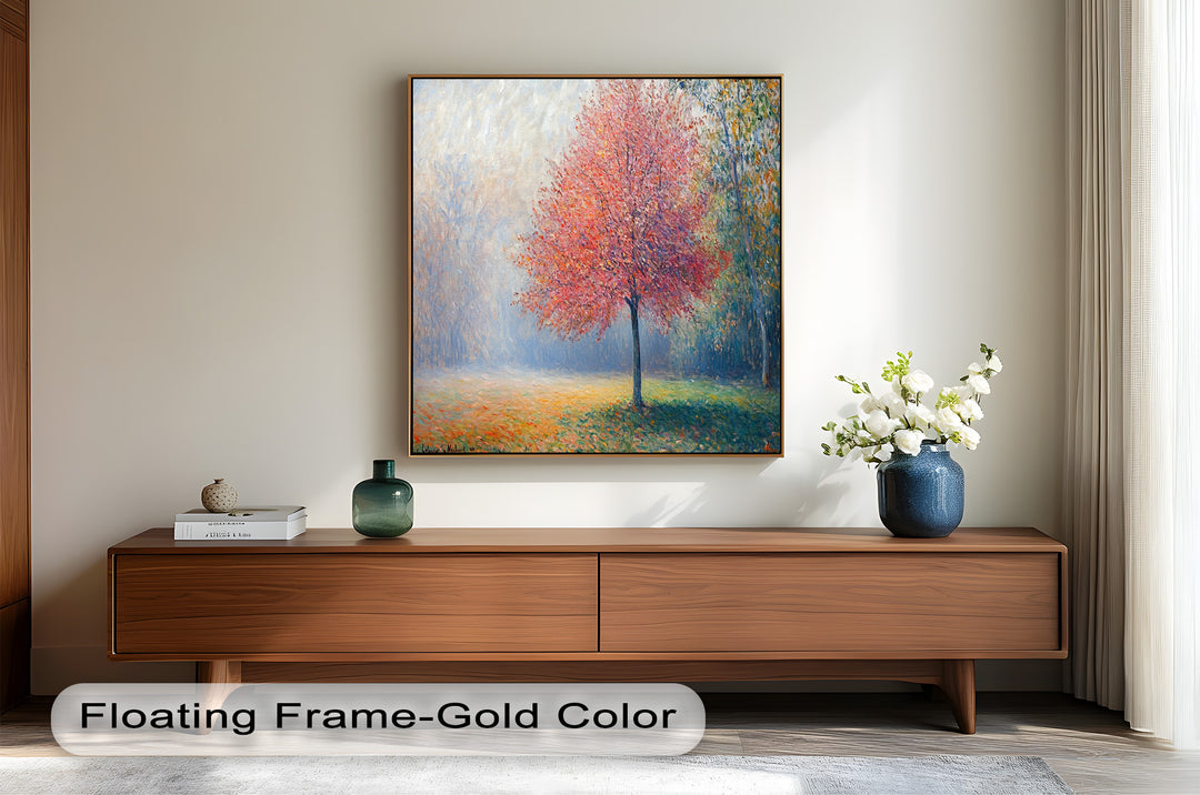Herbstglanz – Impressionistisches Ölgemälde