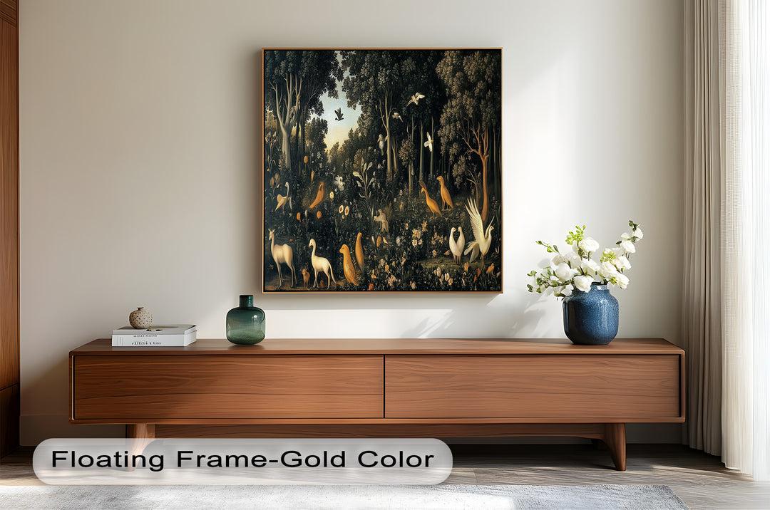 Garden of Grace – Birds Oil Painting