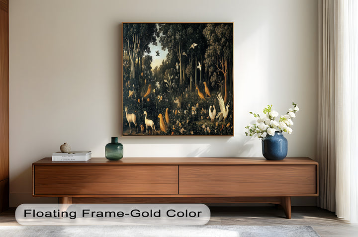 Garden of Grace – Birds Oil Painting