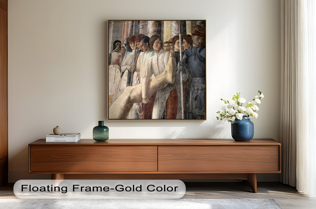 The Bearing of the Martyr – Renaissance Picasso Oil Painting