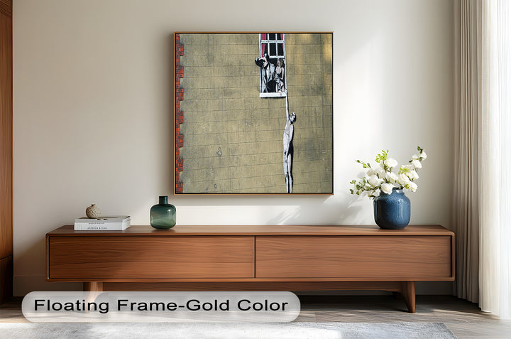 Love in Suspense – Banksy Oil Painting