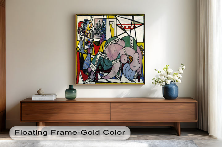 Reclining Muse – Cubist Expression of Sensuality Picasso Oil Painting