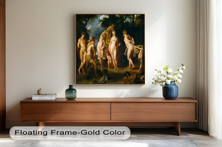 The Judgment of Paris – Mythological Renaissance Oil Painting