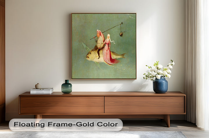 Riders of the Surreal Sea – Renaissance Oil Painting