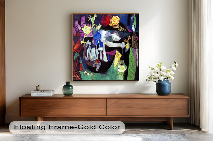 The Bathers by Pablo Picasso – Surreal Abstract Oil Painting