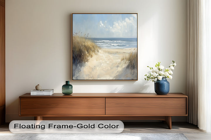 Coastal Breeze – Beach Oil Painting