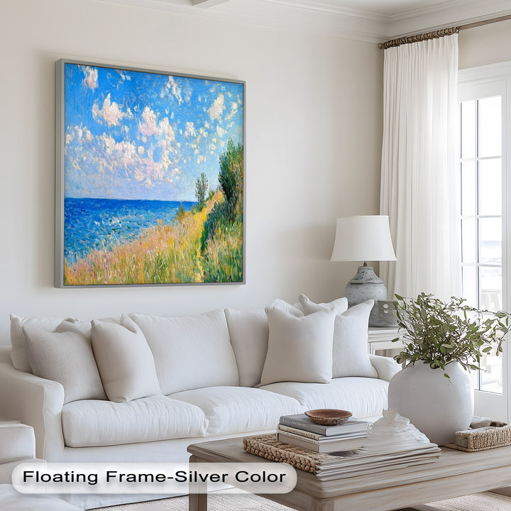 Seaside Landscape Impressionist - Modern Oil Painting
