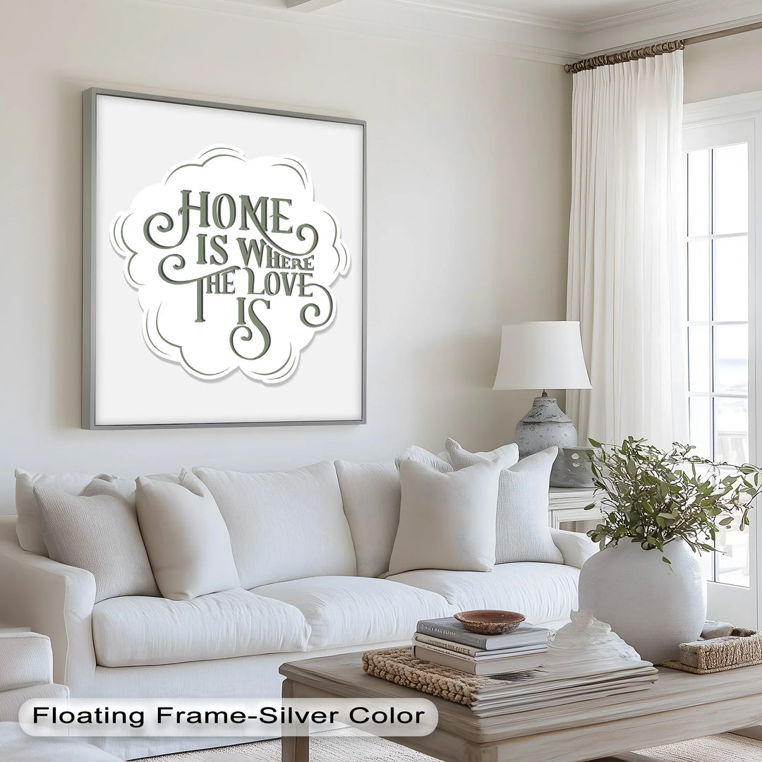 Home Is Where the Love Is – Oil Painting - MyPhotoStation