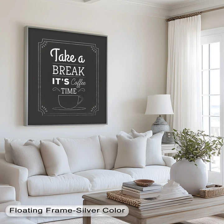 Take a Break – Coffee Time Oil Painting - MyPhotoStation