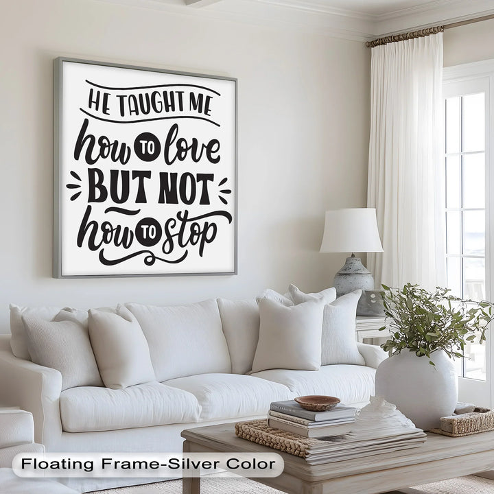 How to Love – Framed Oil Painting - MyPhotoStation