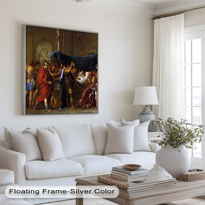 Farewell to the Hero – Classicism Oil Painting