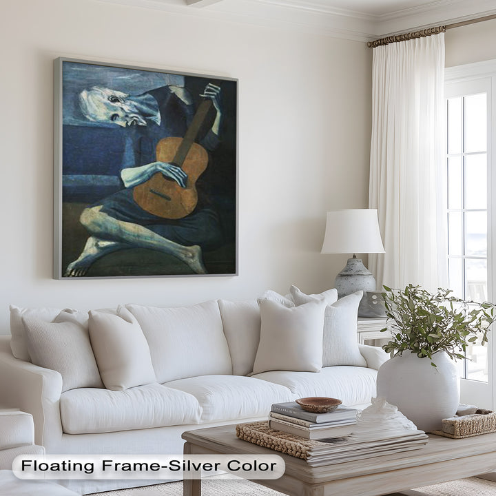 Der melancholische Musiker – Picasso-Ölgemälde