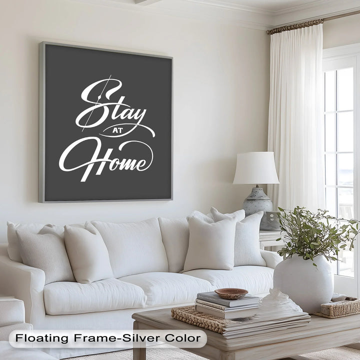 Stay at Home – Modern Oil Painting - MyPhotoStation