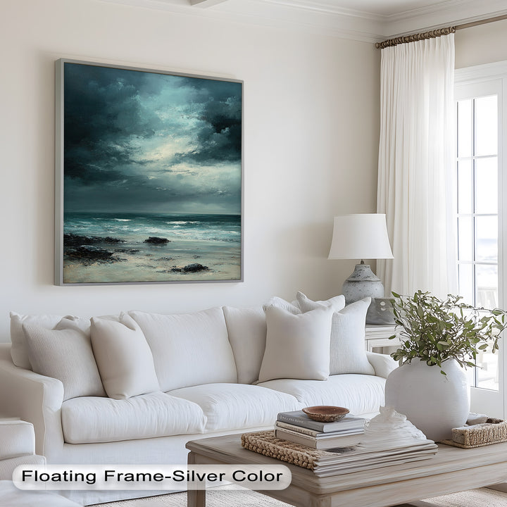 Ideal for atmospheric or minimalist interiors, this piece adds depth and emotion with its rich tones and evocative composition.
