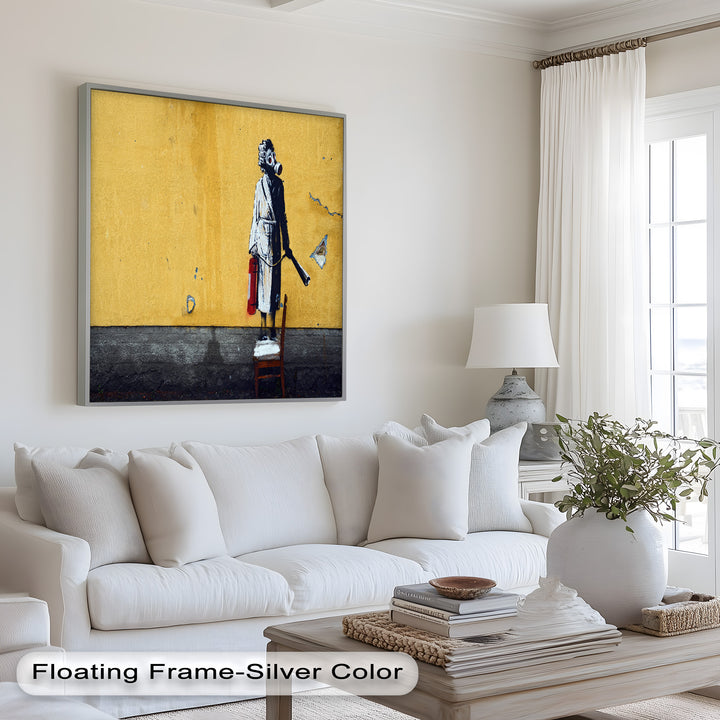 Domestic Rebellion – Banksy Oil Painting