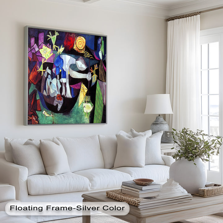 The Bathers by Pablo Picasso – Surreal Abstract Oil Painting