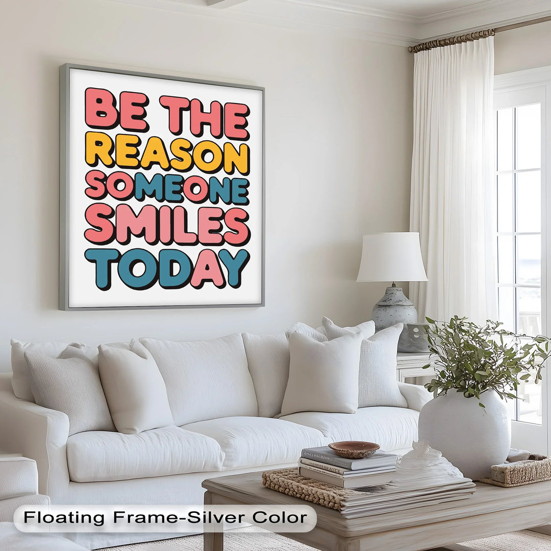 Be the Reason Someone Smiles – Oil Painting - MyPhotoStation