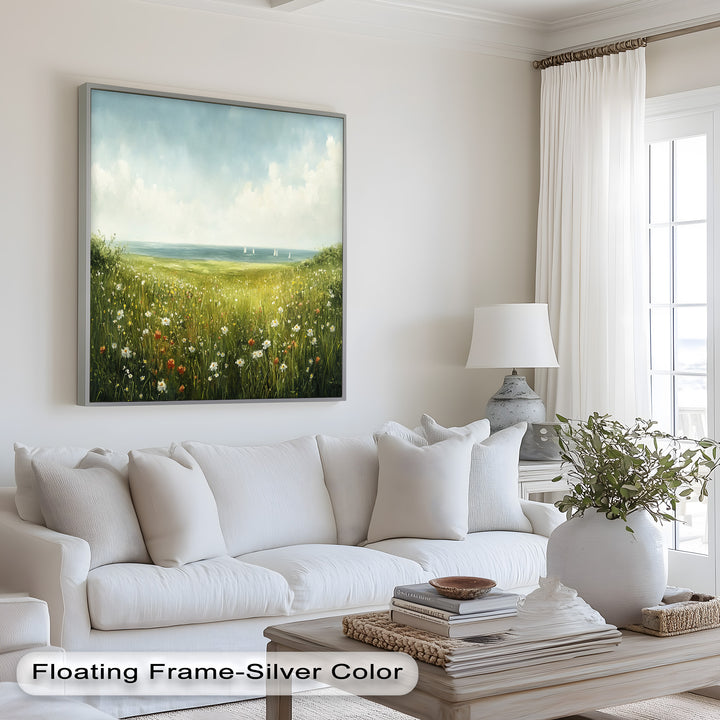 Moody Country Landscape – Serene Oil Painting