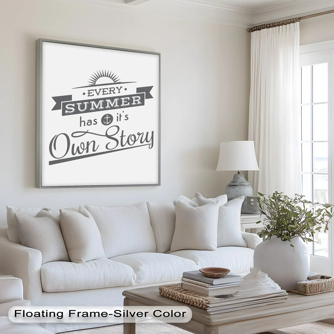 Every Summer Has Its Own Story – Oil Painting - MyPhotoStation