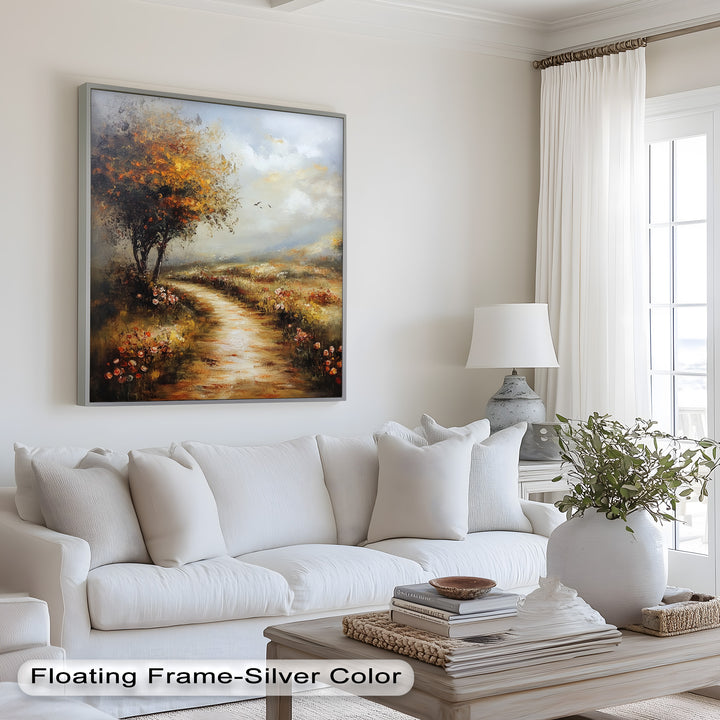 Winding Path Landscape - Impressionism Oil Painting