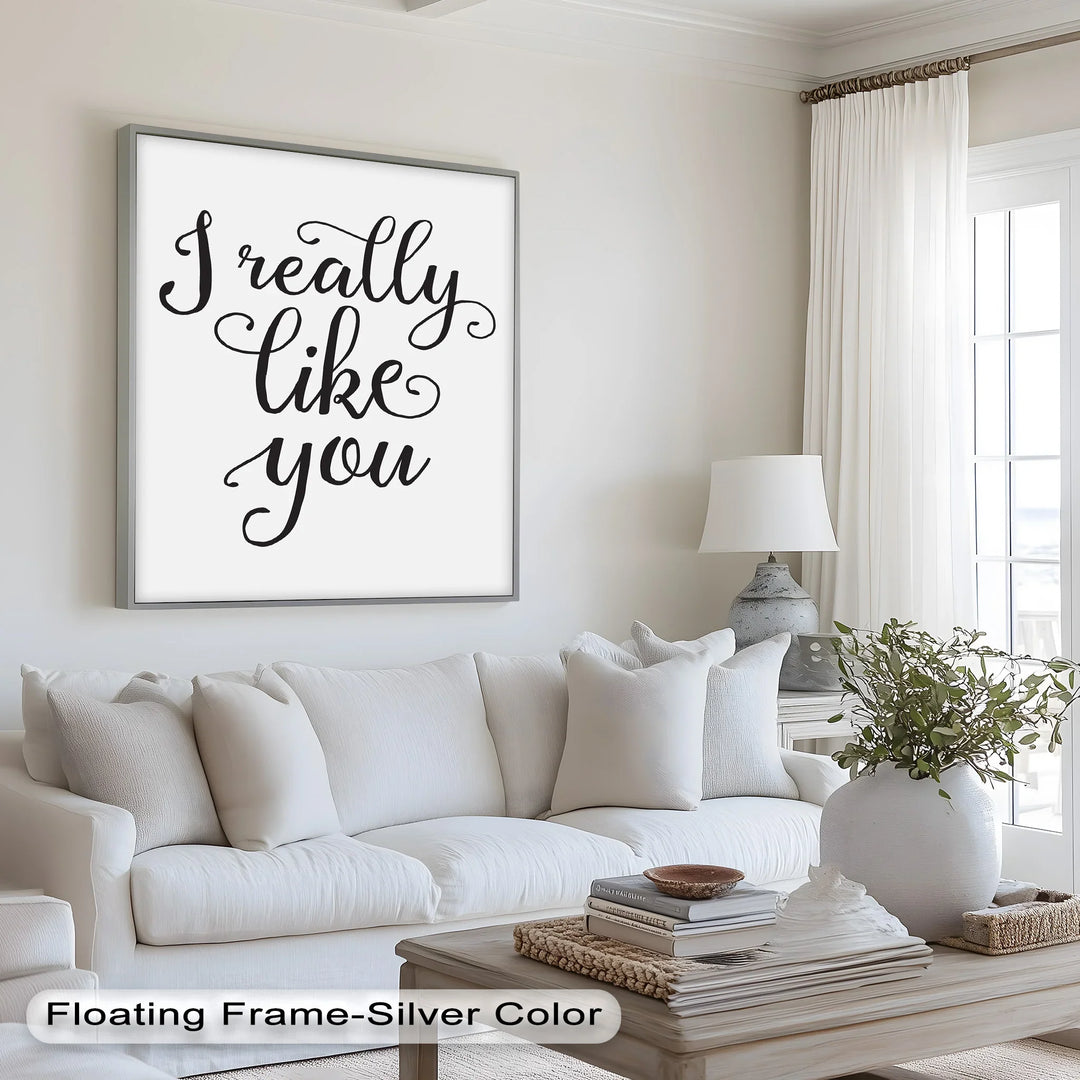 I Really Like You – Oil Painting - MyPhotoStation