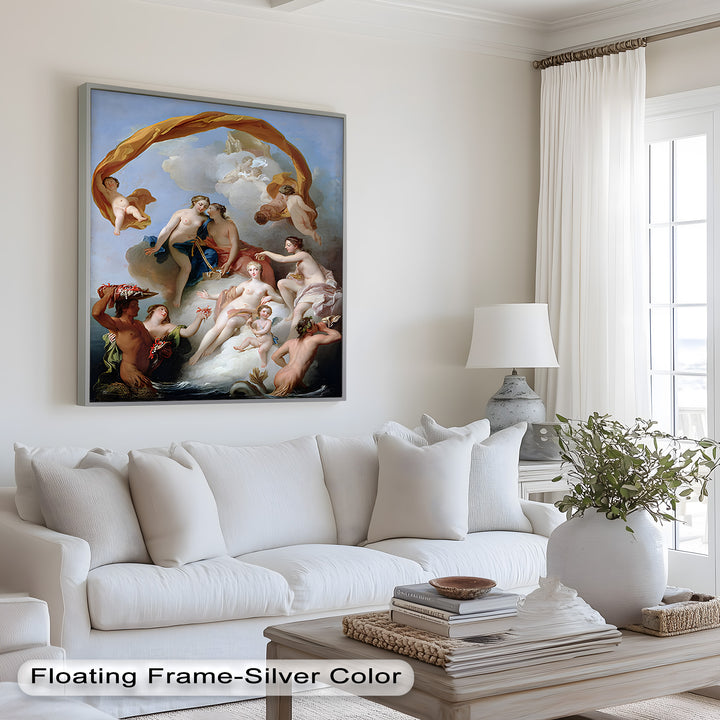 Triumph of Venus – Mythological Renaissance Nude Oil Painting