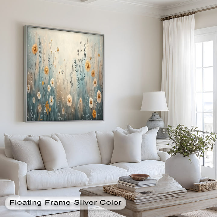 Wildflower Whimsy – Floral Oil Painting