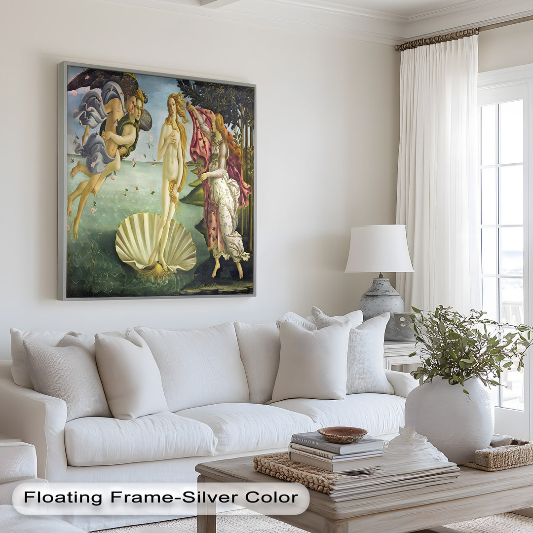 The Birth of Venus – Renaissance Nude Oil Painting