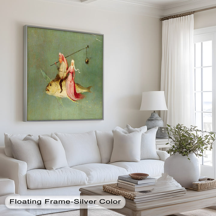 Riders of the Surreal Sea – Renaissance Oil Painting