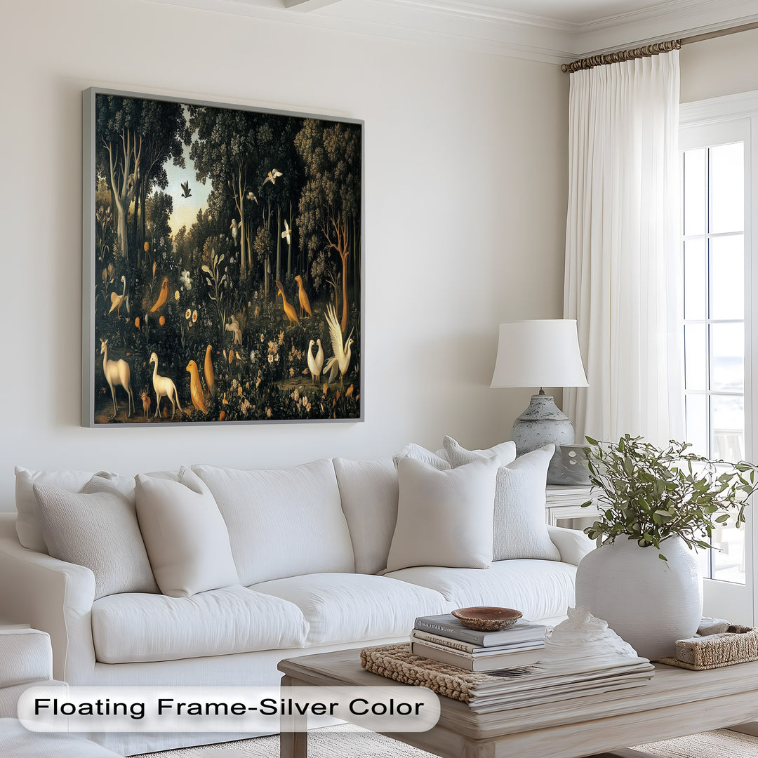 Garden of Grace – Birds Oil Painting